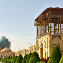 Ali Qapu & Imam Mosque Isfahan IRAN