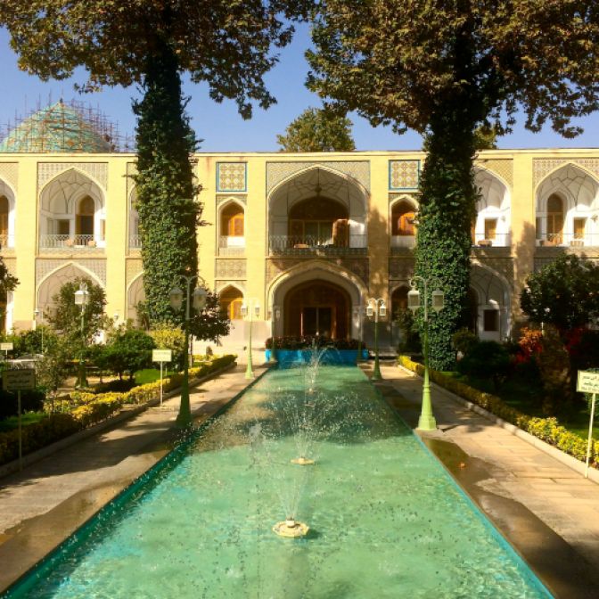 hotel Abbasi caravanserrai Esfahan